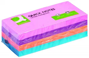 Notes samoprzylepny Q-Connect mix 100k 38mm x 51mm (KF02516)