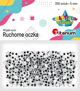Oczka Craft-Fun Series 5mm 300 szt Titanum (O001)