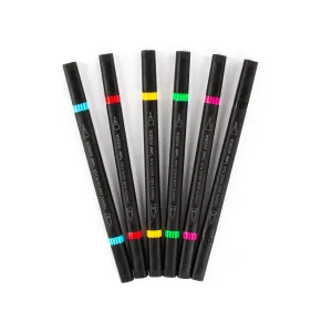 Marker permanentny wkład mix okrągła końcówka Kidea (MBC6KKA)