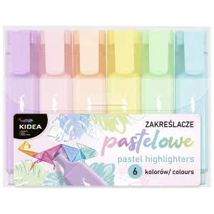 Zakreślacz Pastel wkład mix Kidea (ZP6KA)