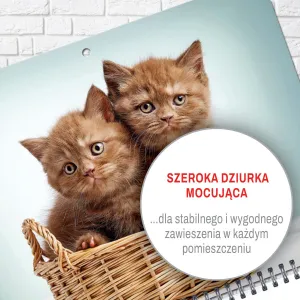 Kalendarz ścienny KOT 310mm x 790mm Press