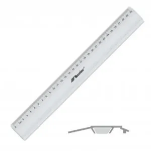 Linijka aluminiowa 20cm Leniar
