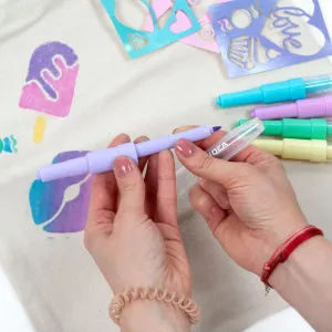 Marker specjalistyczny MARKERY DO TKANIN wkład mix okrągła końcówka Derform (MTSSSW5KA)