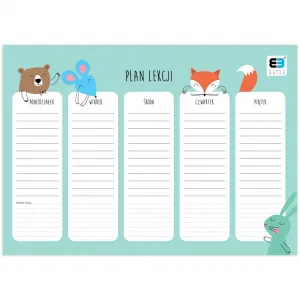 Plan lekcji Interdruk Kids