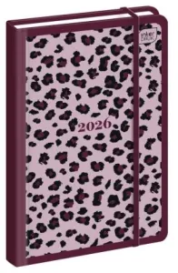 Kalendarz książkowy (terminarz) mat+uv PATTERN A6 Interdruk (192 strony)
