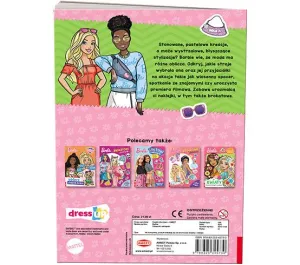 Książka dla dzieci Barbie™. Ubieranki, Naklejanki Ameet (SDU 1109)