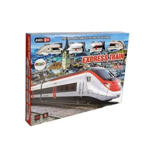 Kolejka Pendolino Tory na Baterie z Dźwiękiem i Światłem Lean (7071)