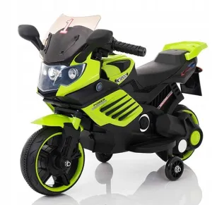 Motocykl Artyk na akumulator zielony (154331)