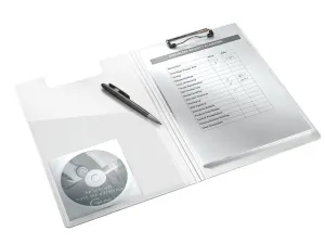 Teczka z klipem Leitz Wow A4 - różowy 230mm x 330mm (41990023)