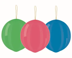 Balon kształty PREMIUM PIŁKI Z GUMKĄ mix 3 szt Godan (GB/PG08)