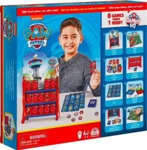 Gra zręcznościowa Psi Patrol Zestaw gier Wieża pełna gier Spin Master (6065470)