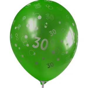 Balon gumowy Amscan 6 szt 30 (996544)