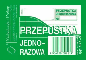 Druk offsetowy A7 O pap. 80k. Michalczyk i Prokop (571-9)