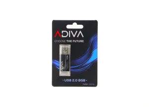 Pendrive 8GB Adiva (ADIVAPEN8GB2.0)