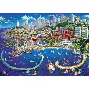 Puzzle Trefl Zatoka San Francisco 2000 el. (27107)