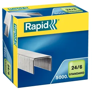 Zszywki 24/6 24/6 5000 szt Rapid (24859800)
