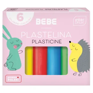Plastelina 6 kol. BB KIDS 5902277329844 mix Noster (6k)
