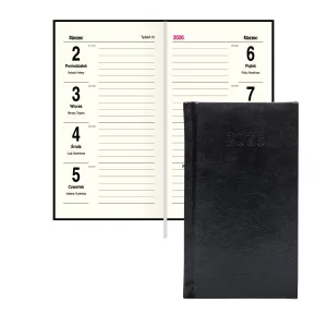 Kalendarz książkowy (terminarz) SLIM 3/4 B6 Press (tygodniowy)
