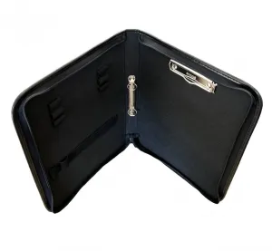 Teczka konferencyjna studencka A4 czarny ekoskóra Majewski Ryszard (TSS)