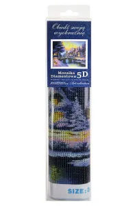 Zestaw kreatywny Diamentowa mozaika 30x40cm Zima Flamingo Line (TGD72807)