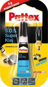 Klej błyskawiczny Pattex SOS standard 3g (1463076)