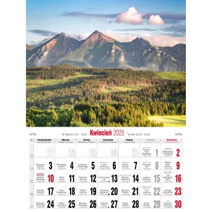 Kalendarz ścienny Avanti wieloplanszowy 230mm x 320mm (5901769620070)