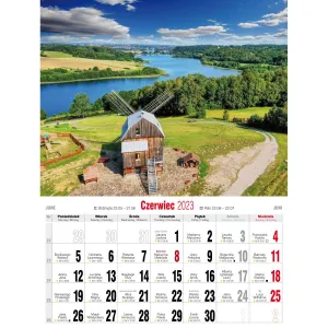 Kalendarz ścienny Avanti Krajobrazy 230mm x 305mm (5901769620001)