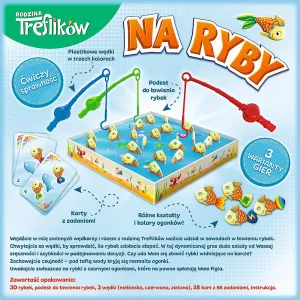 Gra planszowa Trefl Rodzina Treflików Mistrz Wiedzy Na ryby (01963)
