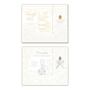 Książeczka pamiątkowa z chrztu Chrzest Ojciec Merigraf (5902221808890)