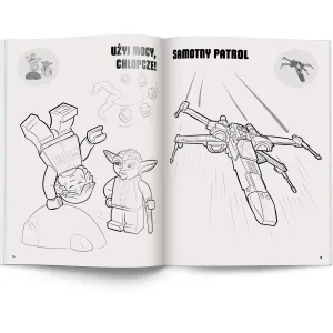 Książka dla dzieci Ameet LEGO® STAR WARS™. Kolorowanka z Naklejkami