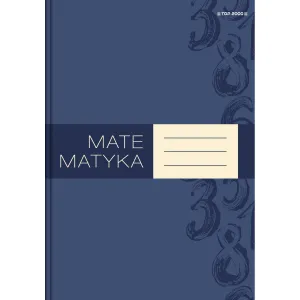 Brulion tematyczny TOP-2000 matematyka A5 80k. 70g krata 150mm x 210mm (400160621)