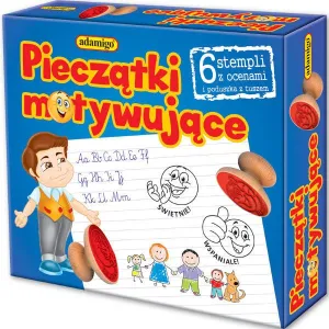 Gra edukacyjna Pieczątki motywujące Adamigo