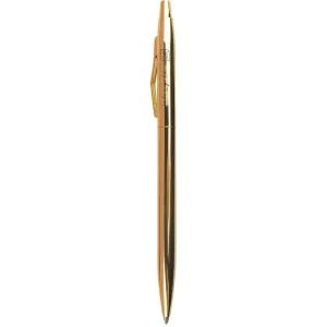Długopis żelowy Satin Gold slim 1,00mm wkład niebieski 1,0mm Interdruk (5902277346834)