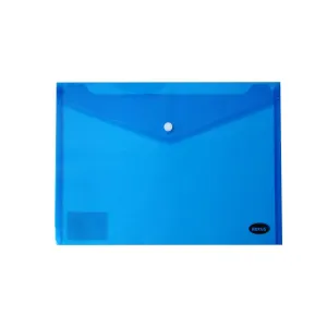 Teczka ofertowa Rexus niebieska A4 kolor: niebieska 1 kieszeni 335 x 233
