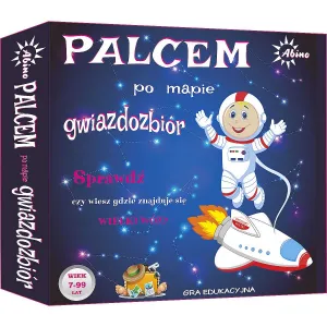 Gra planszowa Abino Palcem po mapie - gwiazdozbiór Palcem po Mapie Gwiazdozbiór