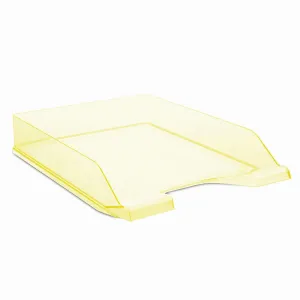 Szuflada na dokumenty Donau - żółty 346mm x 254mm x 60mm (7470001-11)