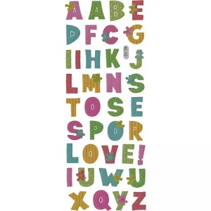 Naklejka (nalepka) Titanum Craft-Fun Series alfabet (XL12)
