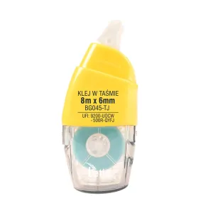 Klej w taśmie 6mm 8m Tetis (BG045-TJ (12))