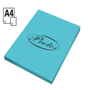Papier kolorowy A4 turkusowy 50k. 160g Protos