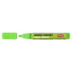 Marker specjalistyczny kredowy wkład zielony 4,5mm okrągła końcówka Toma (TO-292 4 2)