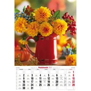 Kalendarz ścienny Avanti wieloplanszowy paskowy 285mm x 420mm (5901769620476)