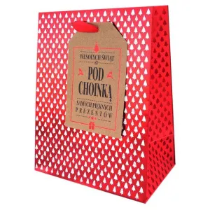 Torba prezentowa torebka ozdobna Bożenarodzenie [mm:] 330x456x 120 Kukartka (QPS)
