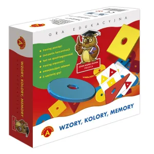Gra pamięciowa wzory,kolory,memory Alexander (5906018004571)