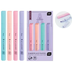 Zakreślacz pastelowe 5902277350374 wkład mix Interdruk (4KOL)