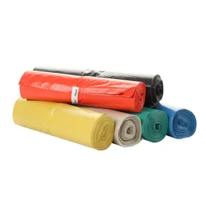 Worki na śmieci czarny kolor: czarny 240L 10 szt A3 Aglo