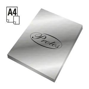 Papier kolorowy A4 Srebrny 20k. 170g Protos