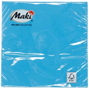 Serwetki Pol-mak - niebieski 330mm x 330mm (008)