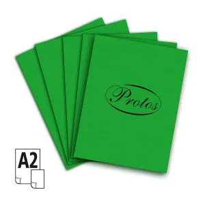 Brystol A2 zielony 20k [mm:] 430x610 Protos