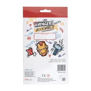 Kredki ołówkowe Avengers trójkątne 12 kol. Beniamin