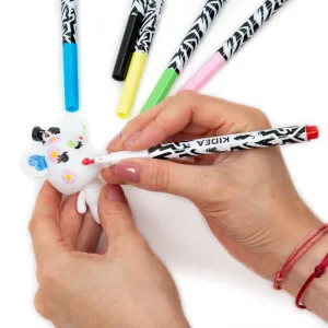 Marker specjalistyczny akrylowe wkład mix okrągła/ścięta końcówka Derform (MABBKA)